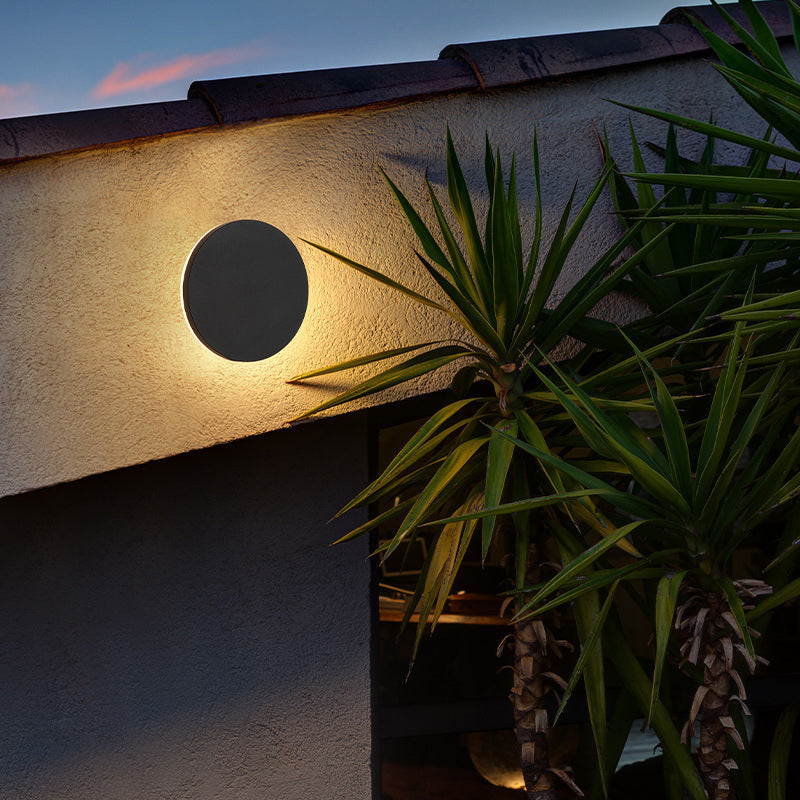 Luz de pared exterior LED con iluminación hacia arriba y hacia abajo