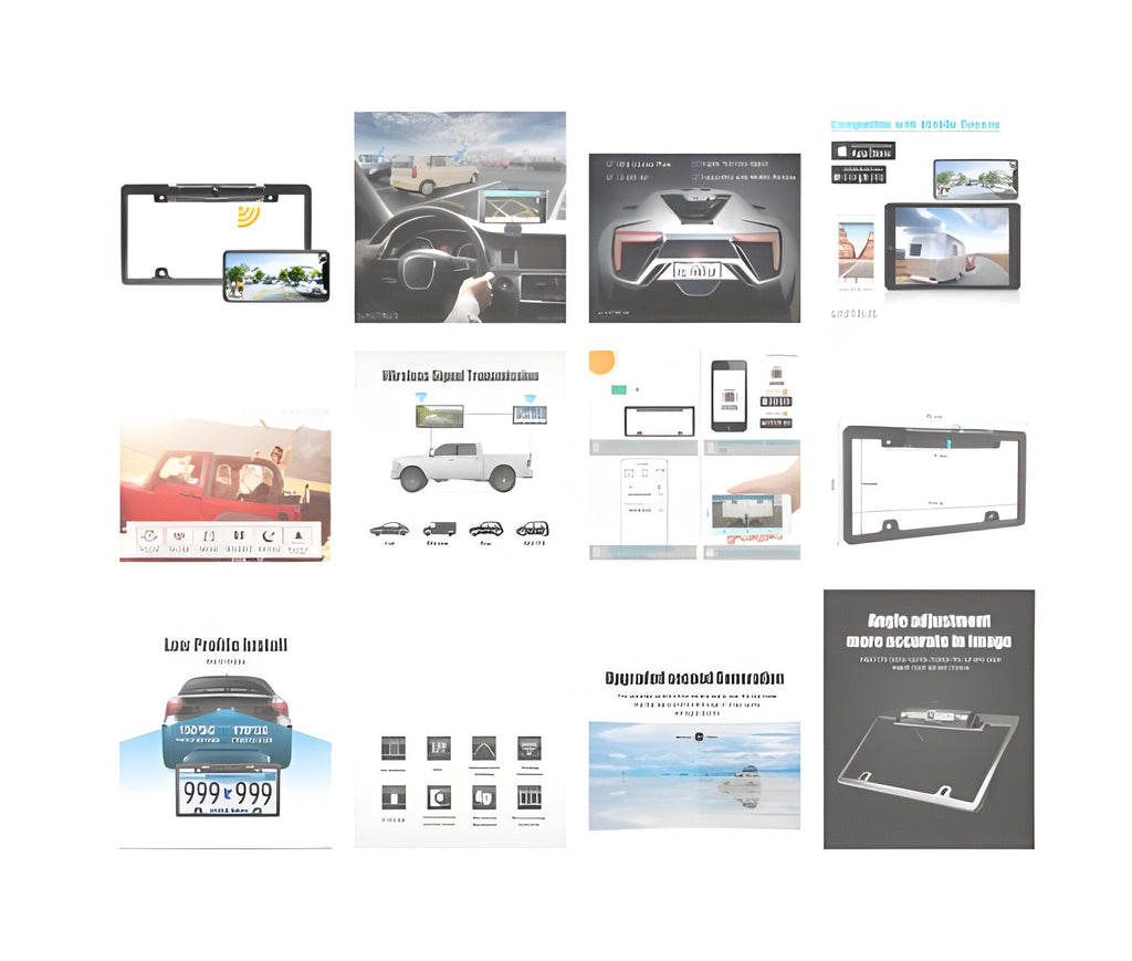 License Plate Wireless Backup Camera - product image 3