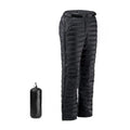 NOMOVA Outdoor Thermal Goose Down Pants Zipper Camping Hiking Skiing Trousers