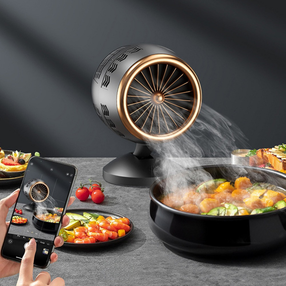 Compact Portable Range Hood Cooker Exhaust Fan - product image 2