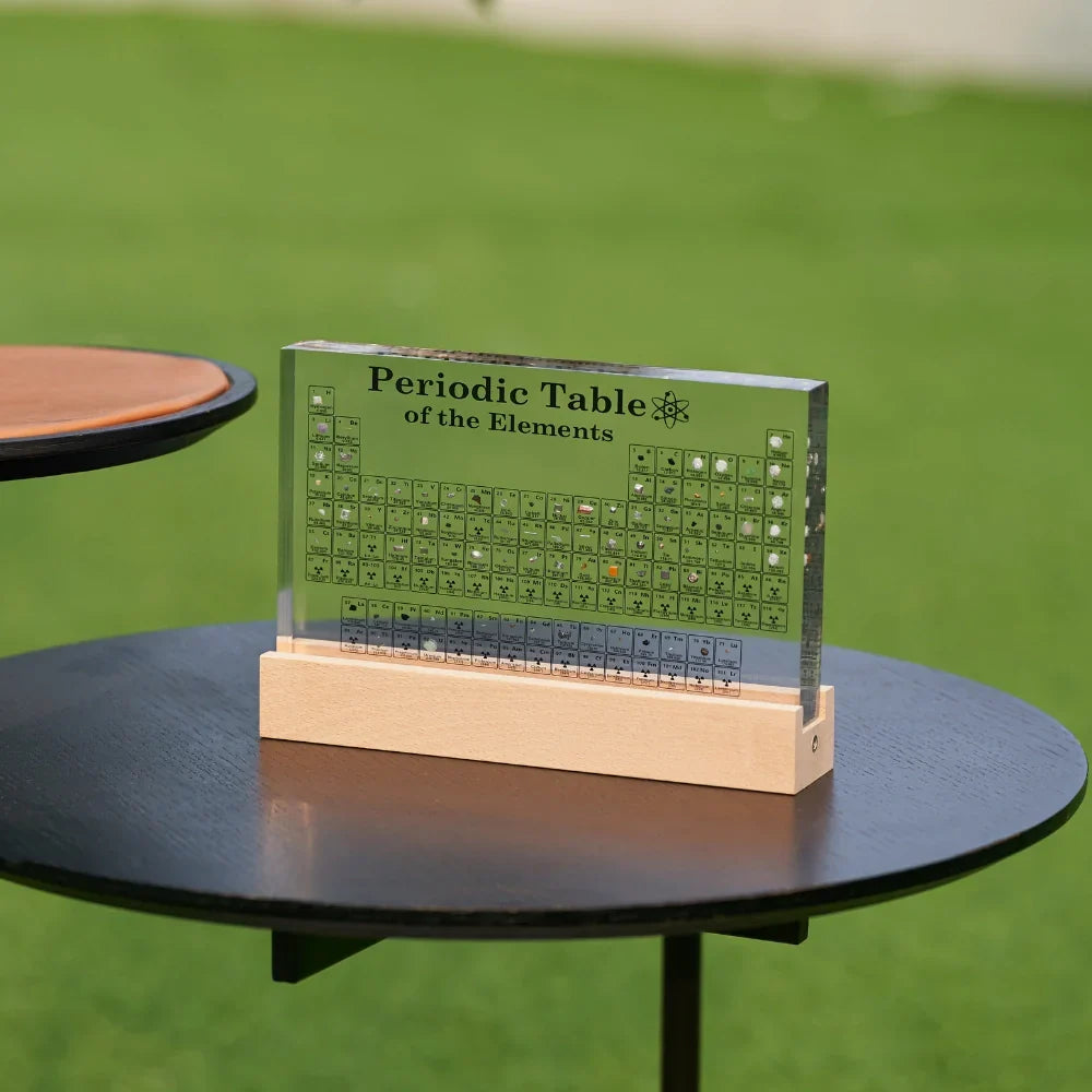 Lámpara Educativa de la Tabla Periódica Decorativa Científica con Iluminación