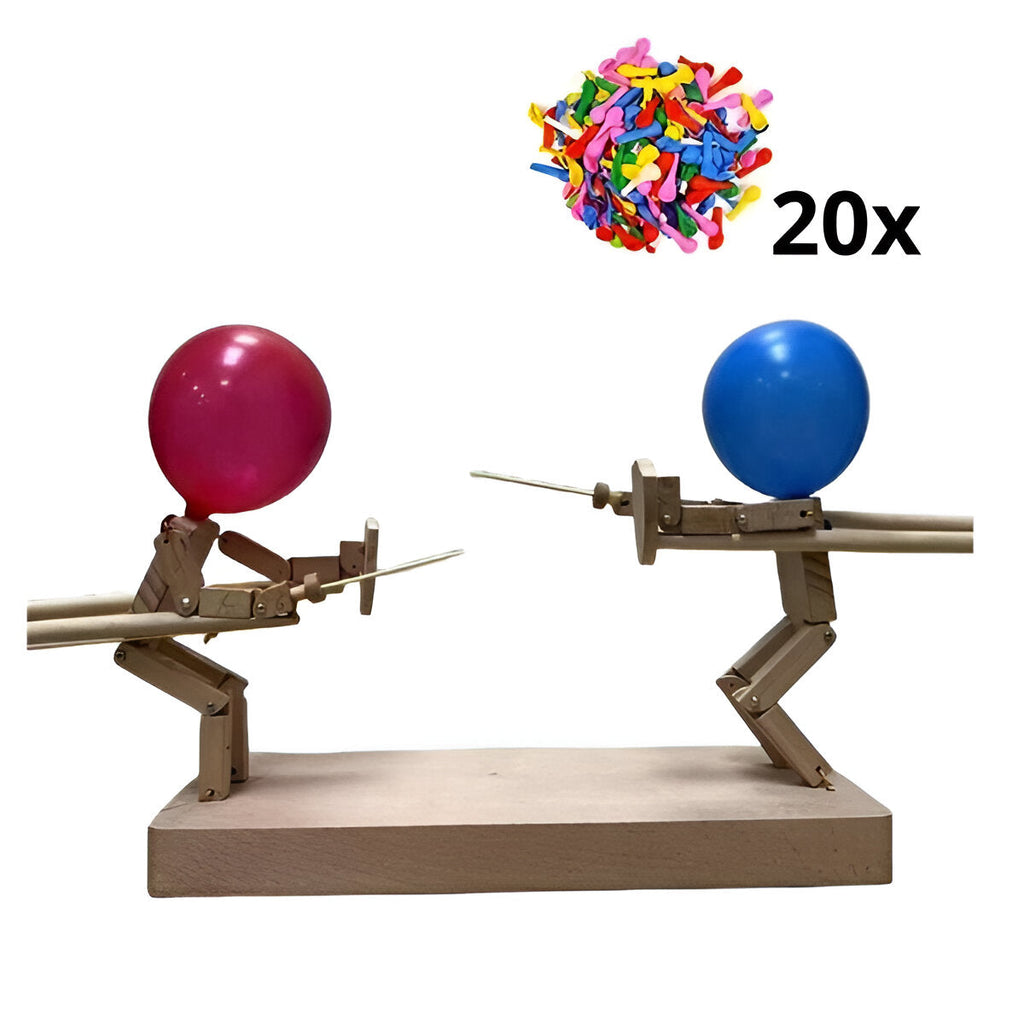 Wooden fencing puppets game - product image 3