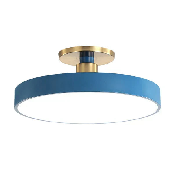 Luz de techo LED redonda moderna y minimalista para el hogar
