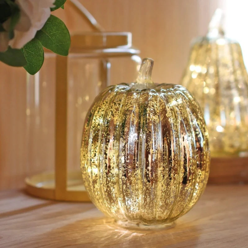 HarvestGlow™ Hand-Blown Glass Lamp
