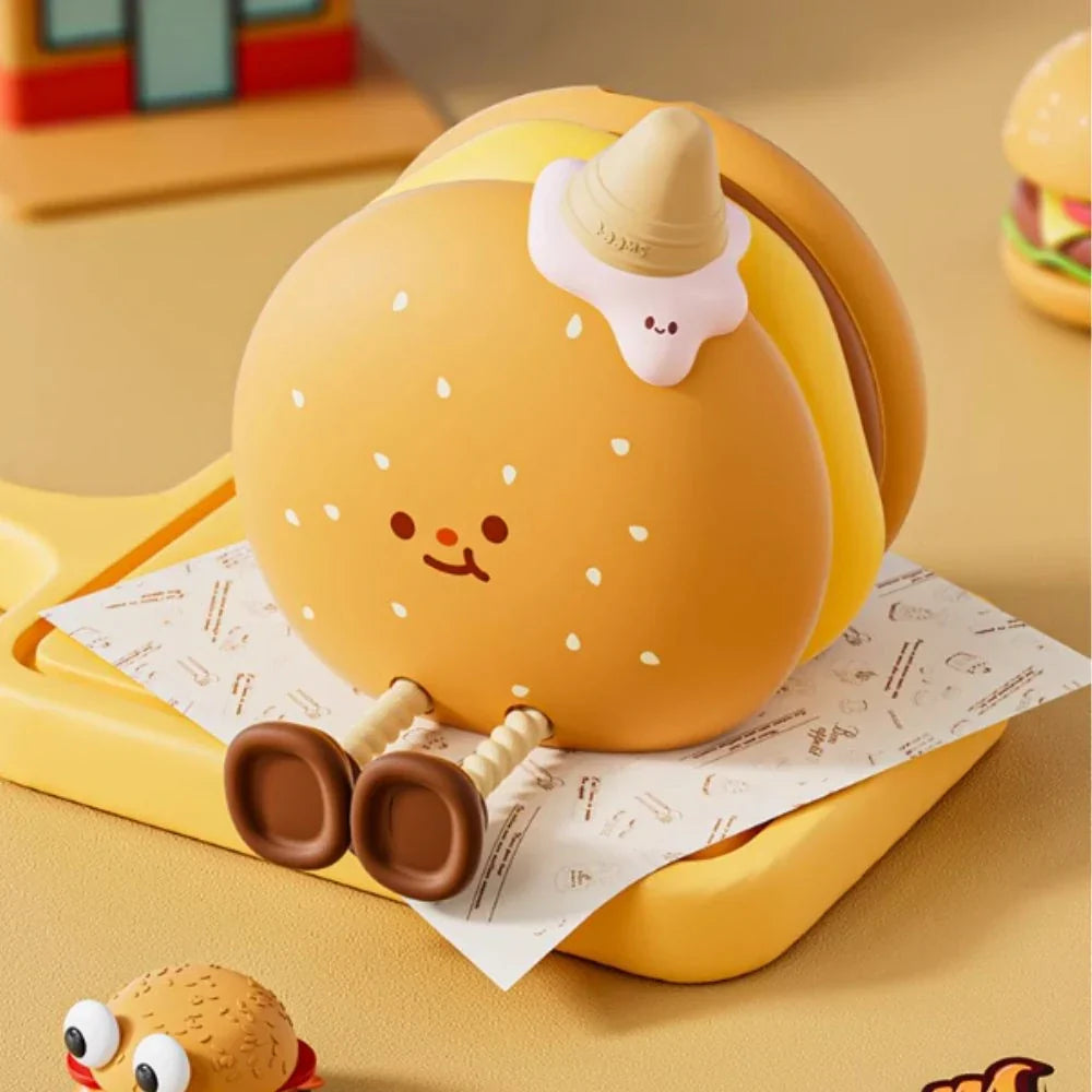 Lámpara nocturna LED adorable con brillo ajustable y temporizador de sueño