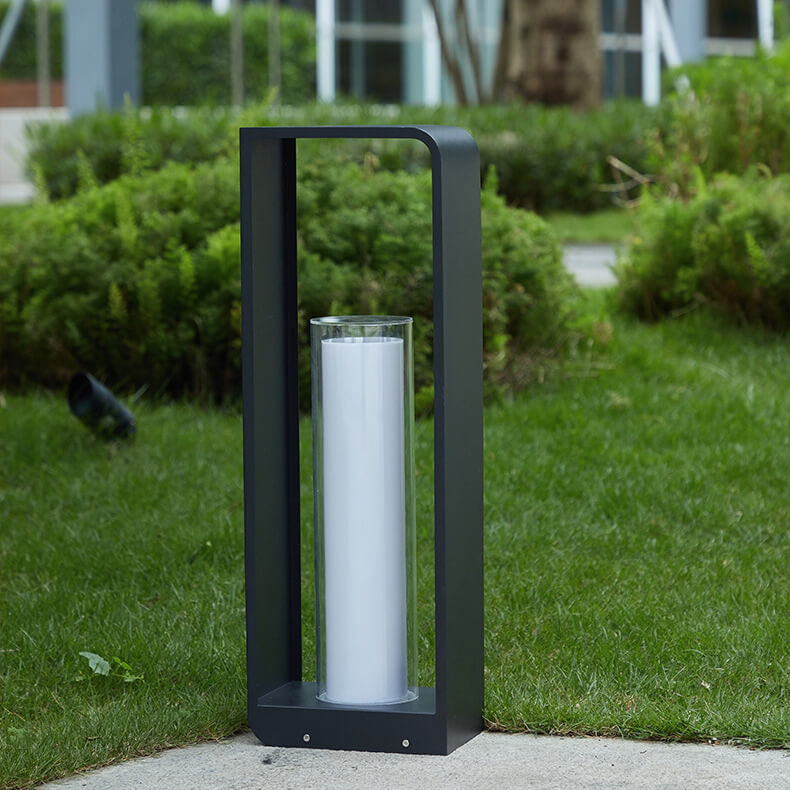 Luz moderna para senderos y jardines exteriores