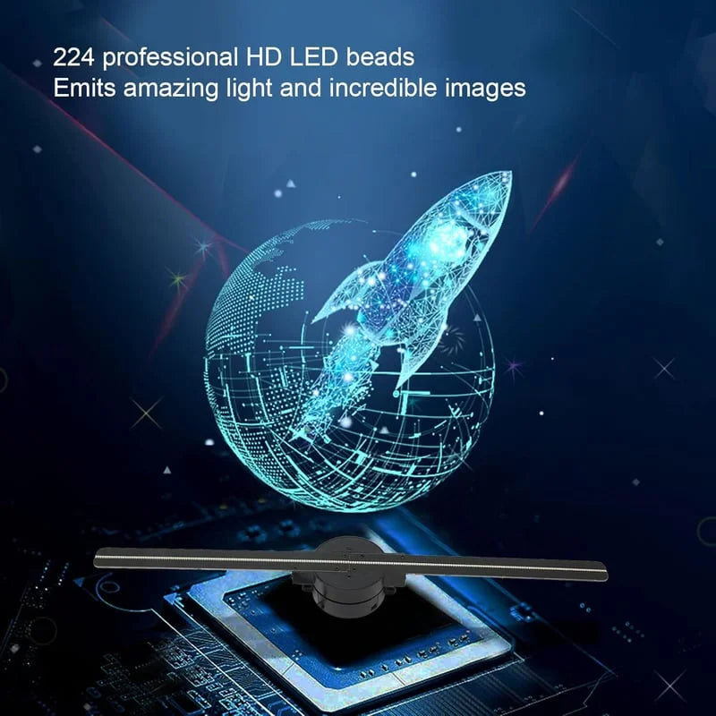 3D Hologram LED Fan Projector - product image 2