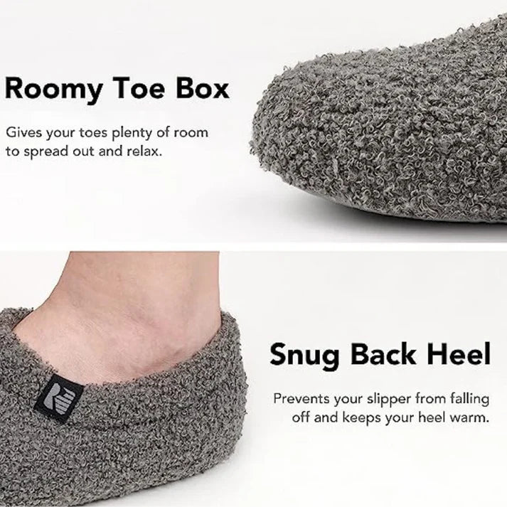 Fleeced Closed Back Indoor Slipper - product detail 8