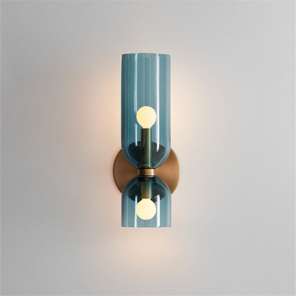 Lámpara de pared cilíndrica elegante para el hogar