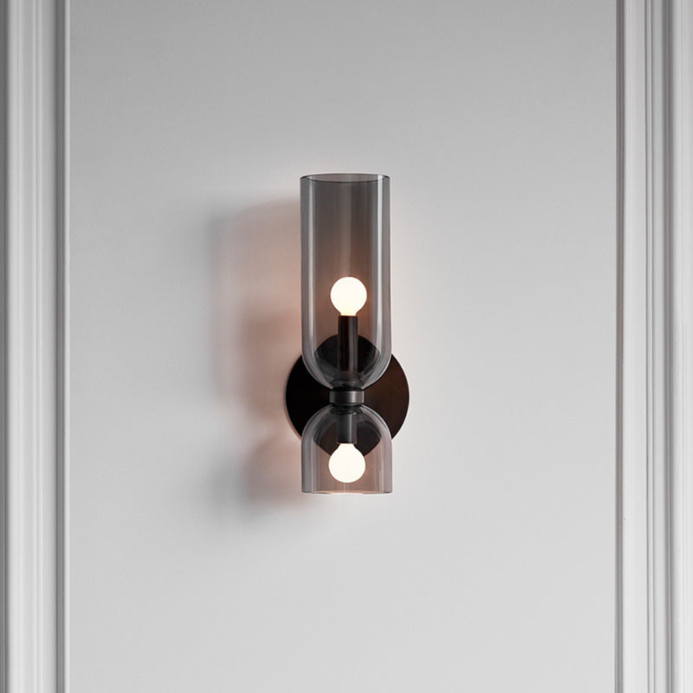 Lámpara de pared cilíndrica elegante para el hogar