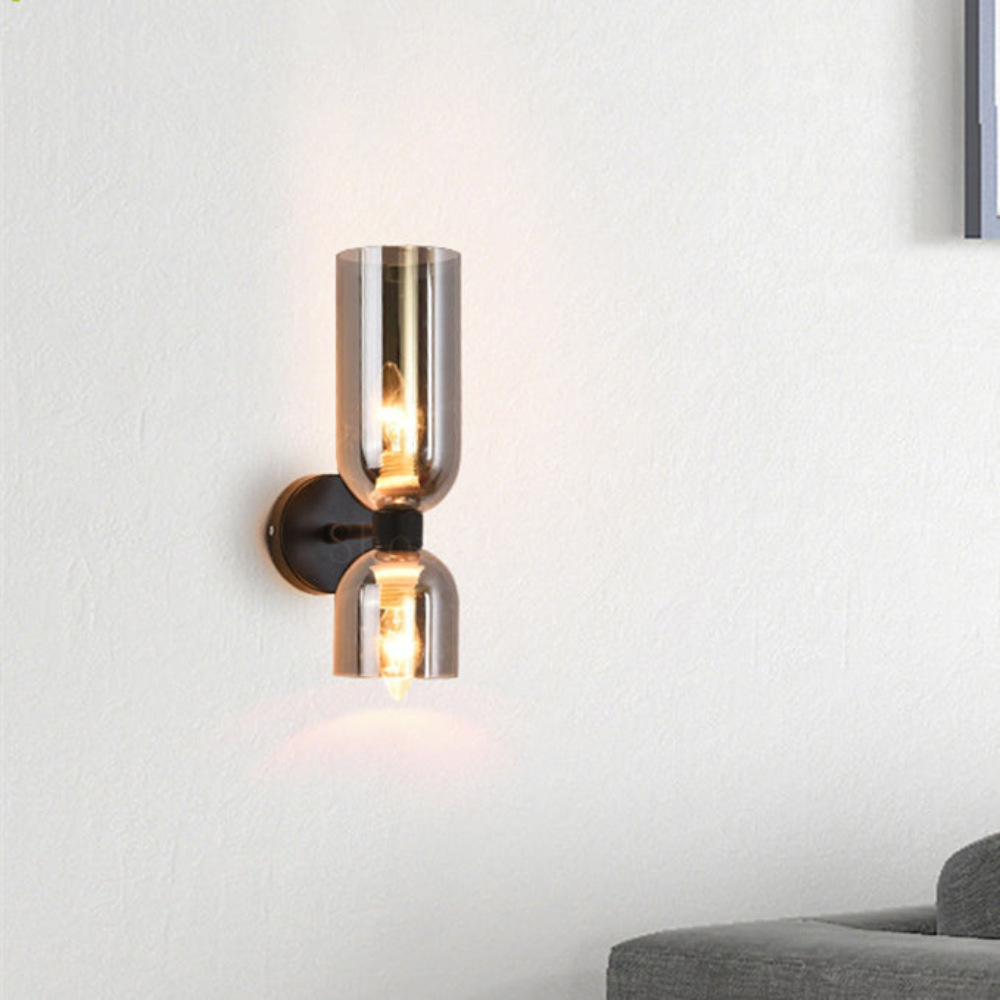 Lámpara de pared cilíndrica elegante para el hogar