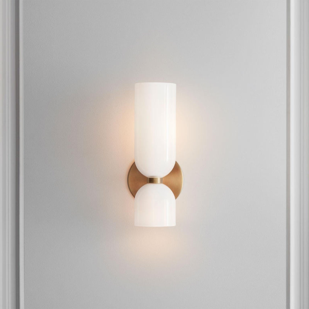 Lámpara de pared cilíndrica elegante para el hogar
