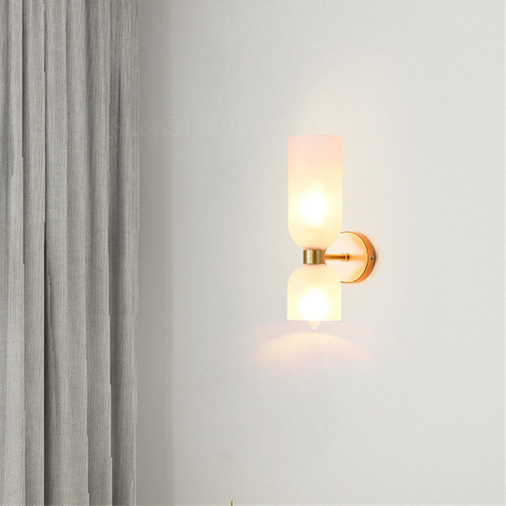 Lámpara de pared cilíndrica elegante para el hogar
