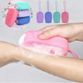 NOMOVA Silicone Body Scrubber with Soap Dispenser