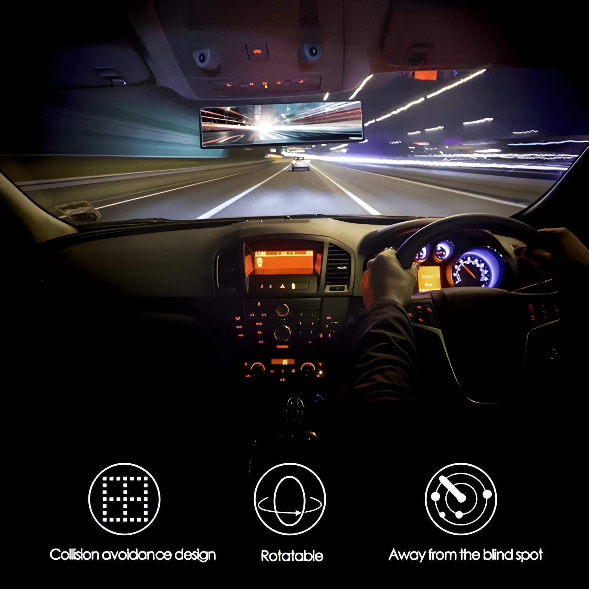 No Blind Spot Rear view Mirror - product image 6