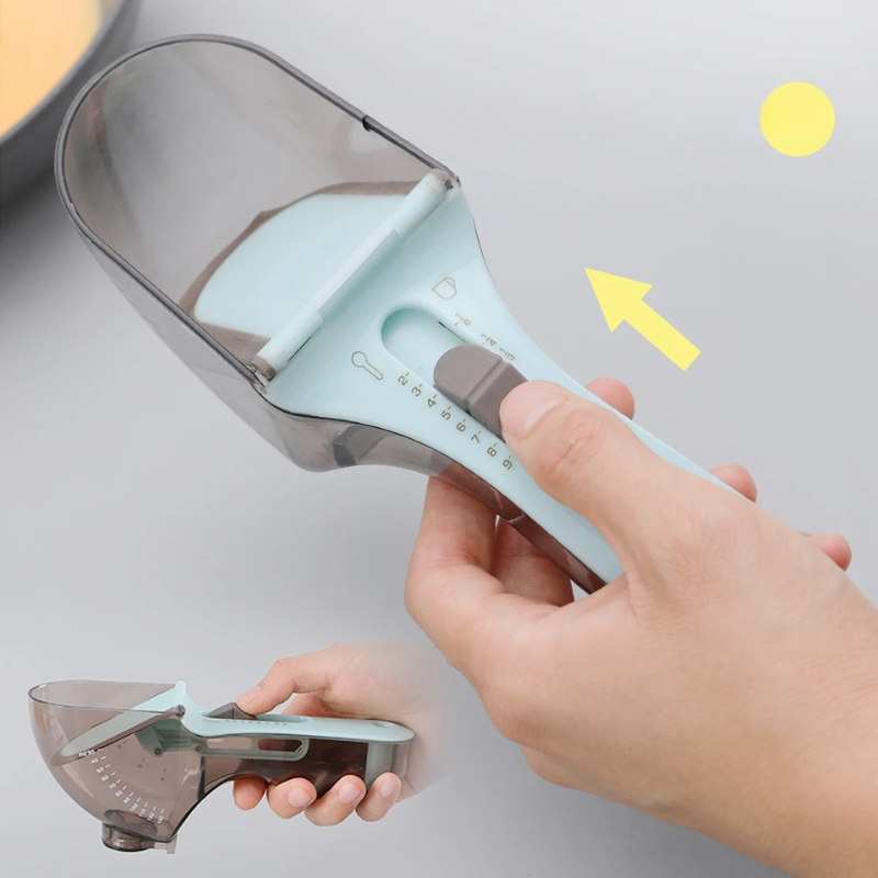 2Pcs Adjustable Measuring Cup And Measuring Spoon - product image 3