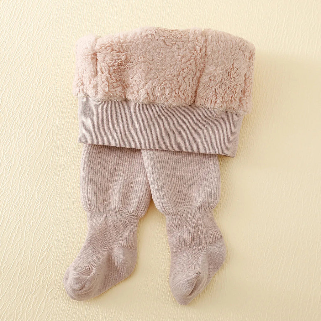 Kids Winter Fleece Lined Leggings - product detail 2