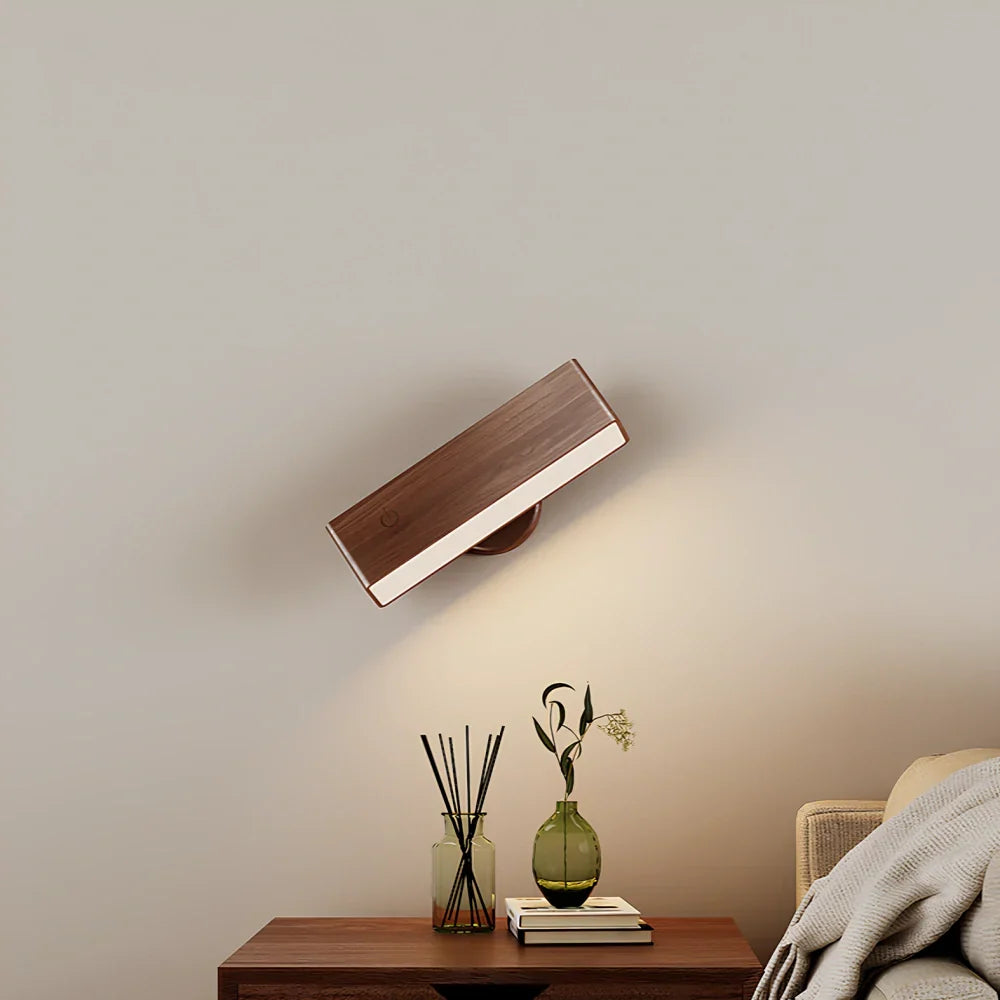 Luces de pared magnéticas con rotación de 360°