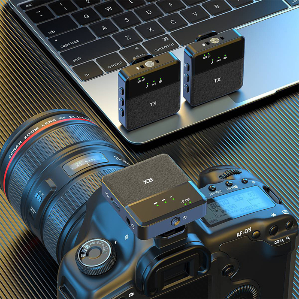 Wireless Bluetooth Lavalier Lapel Microphone - product detail 4