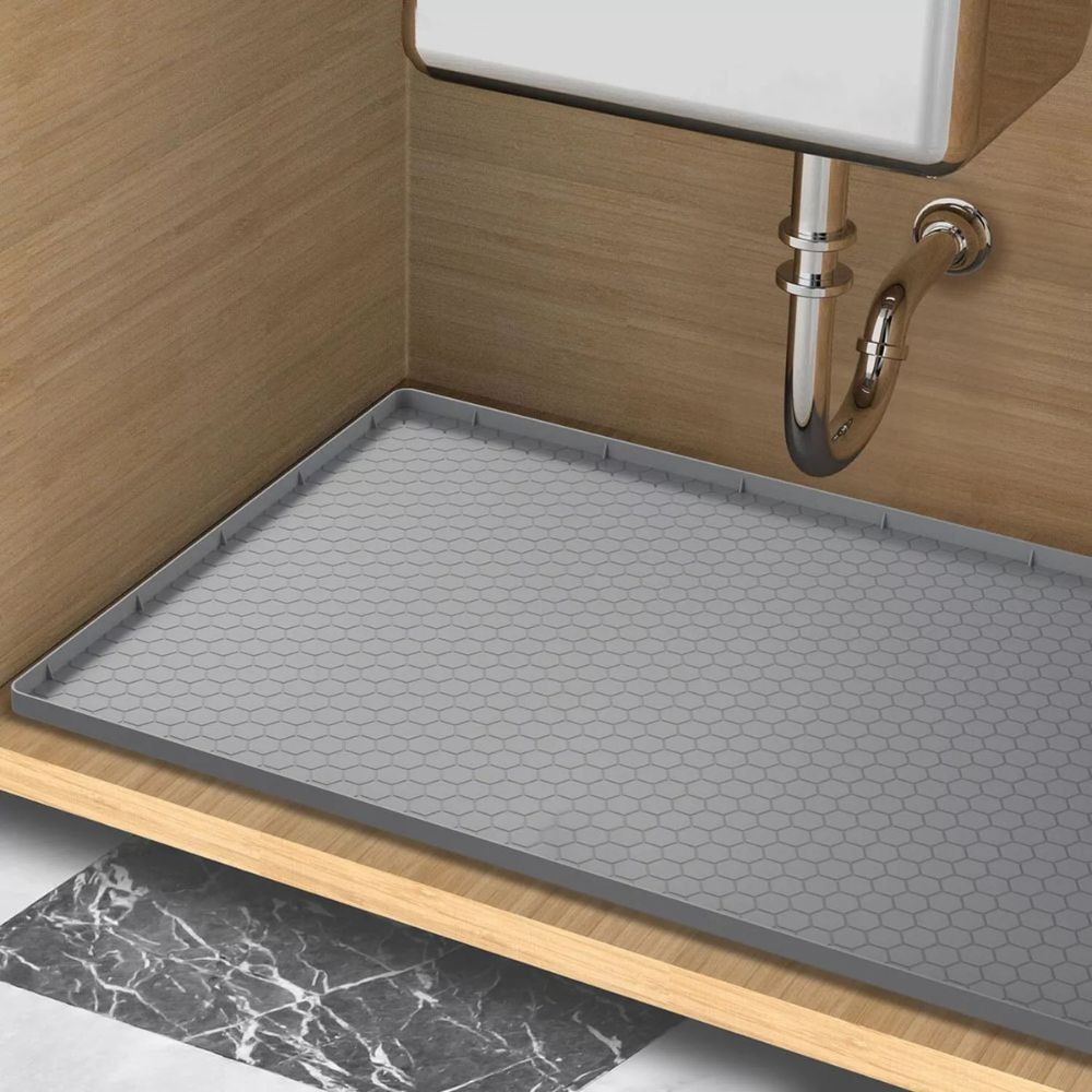 Large Under Kitchen Sink Mat Silicone Protective Liner - product image 1