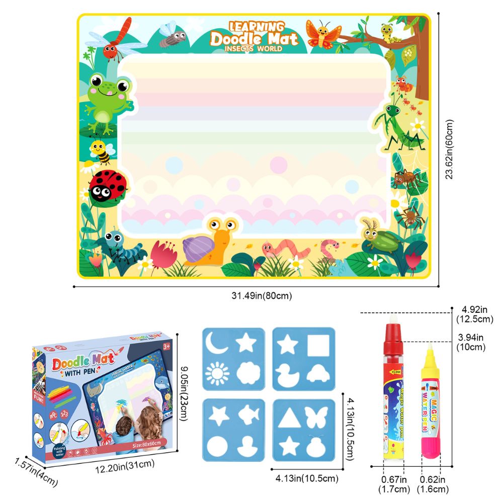 Magic Reusable Doodle Mat - No Mess Coloring Board for Kids - product image 3