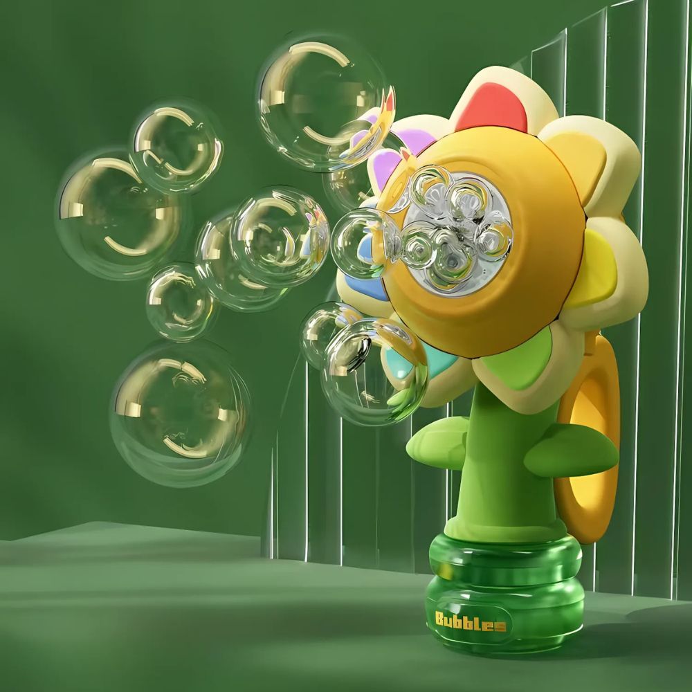Dancing Sunflower LED Bubble Maker Toy - product image 3