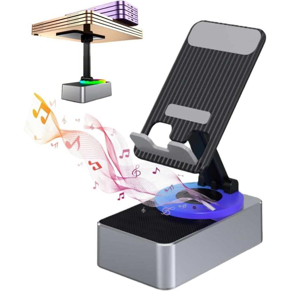4-in-1 Phone Stand with Bluetooth Speaker - product detail 4