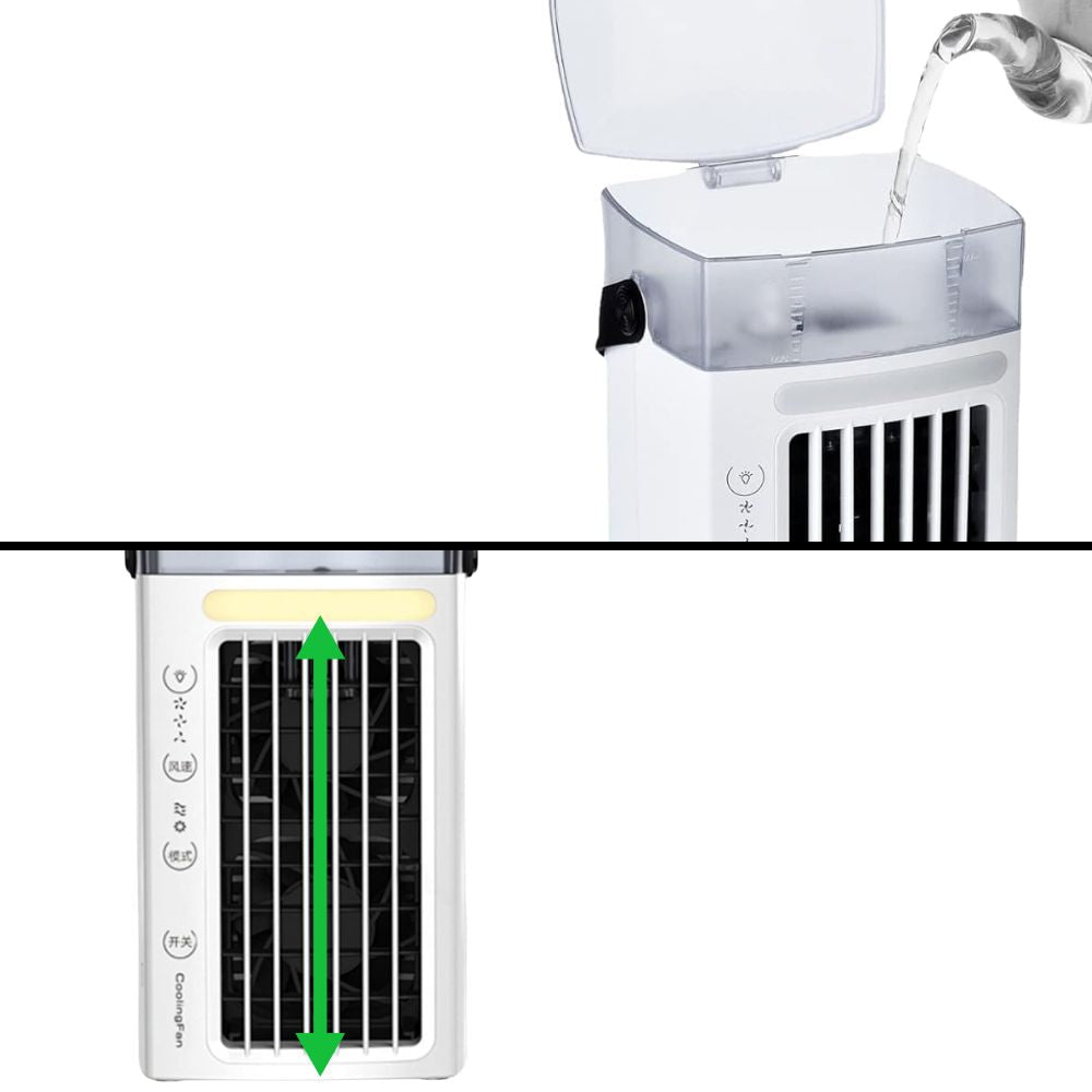 Personal Portable Air Conditioner Mini Air Cooler Fan - product detail 3