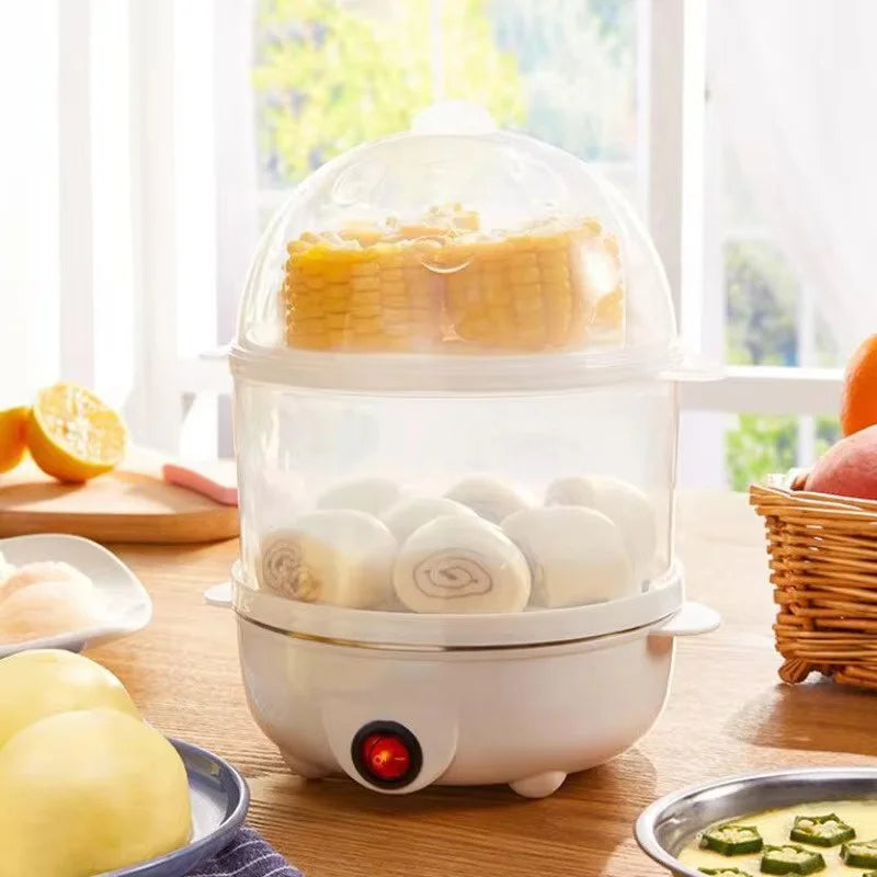 Double Layer Multifunctional Electric Egg Cooker - product detail 2