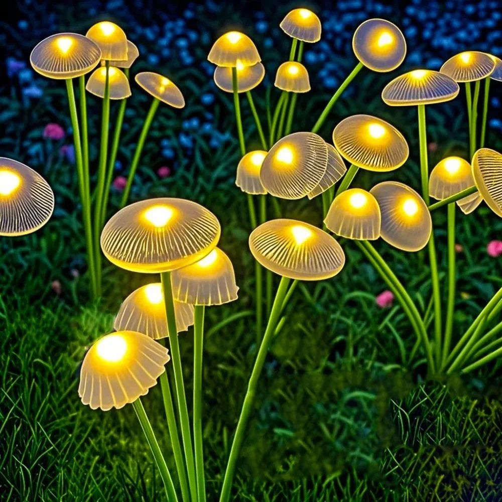 NOMOVA Solar Swaying Mushroom Garden Decor Lights