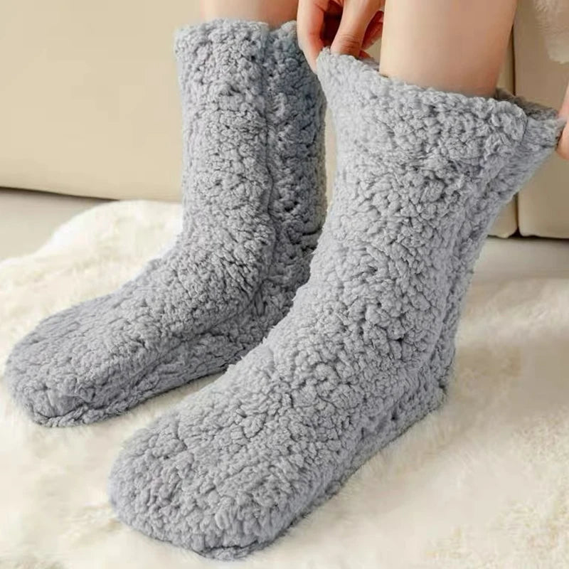Winter Plush Indoor Warm Socks - product detail 6
