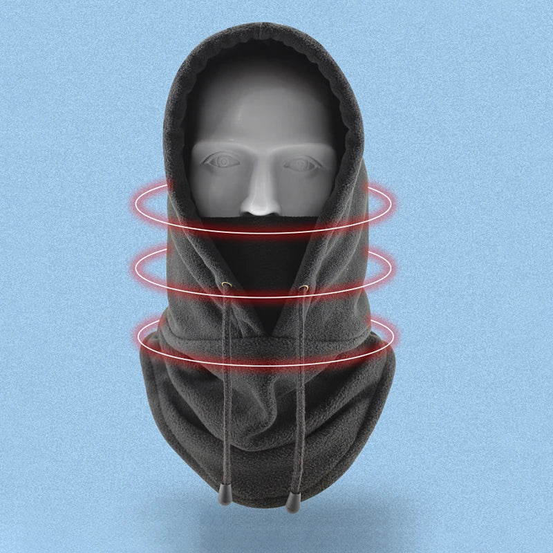 Polar Fleece Balaclava Mask for Winter - product detail 2