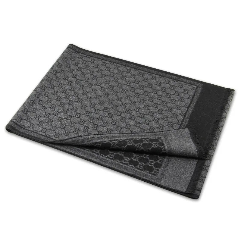 Luxury Cashmere Feel Winter Scarf - product detail 2