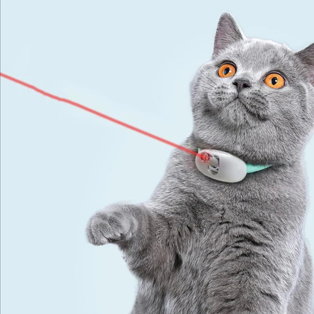 Interactive Laser Cat Collar with USB Charging - product detail 2