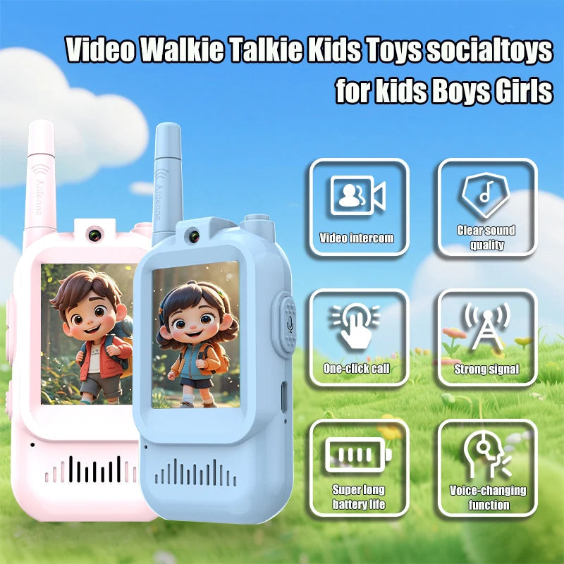 Childrens 2 Pack Video Walkie Talkie - product detail 5