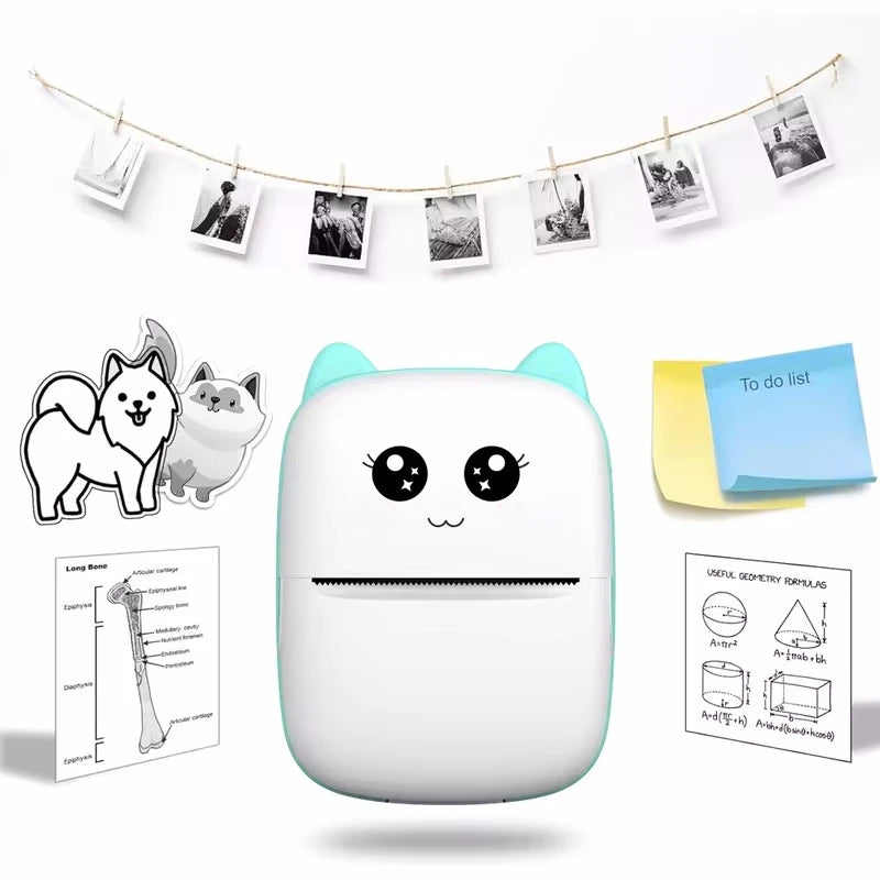 Mini Wireless Portable Thermal Label Printer - product detail 2