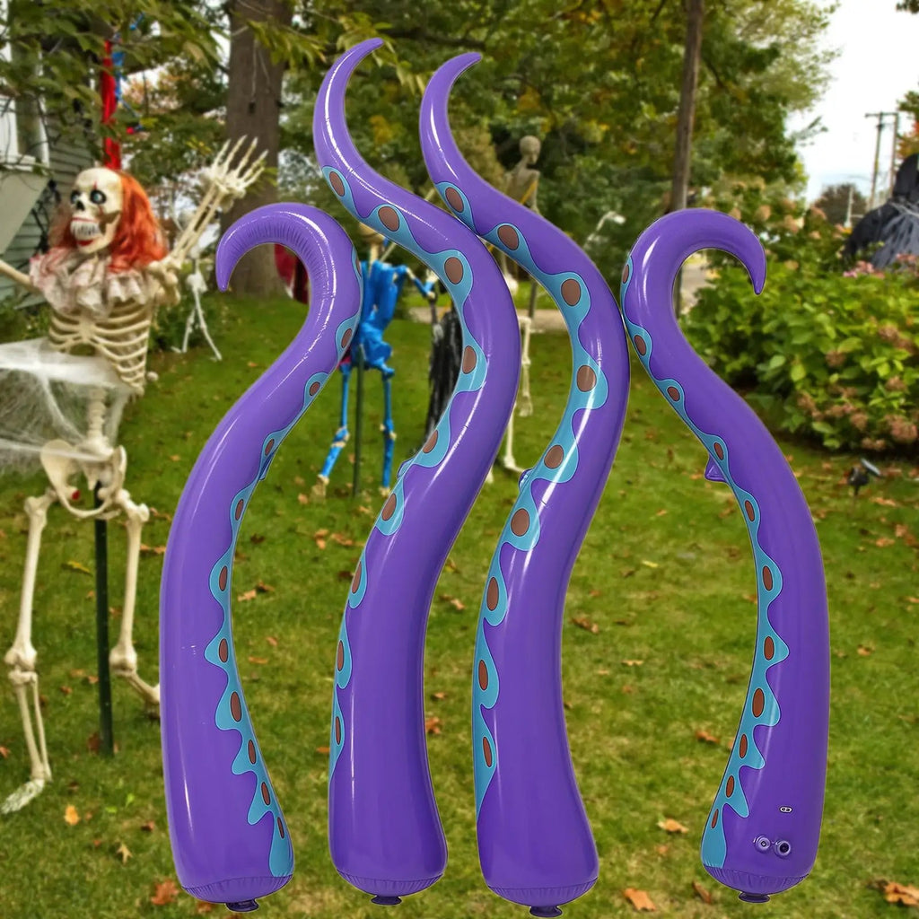 NOMOVA Giant Inflatable Octopus Tentacles Scary Halloween Decorations