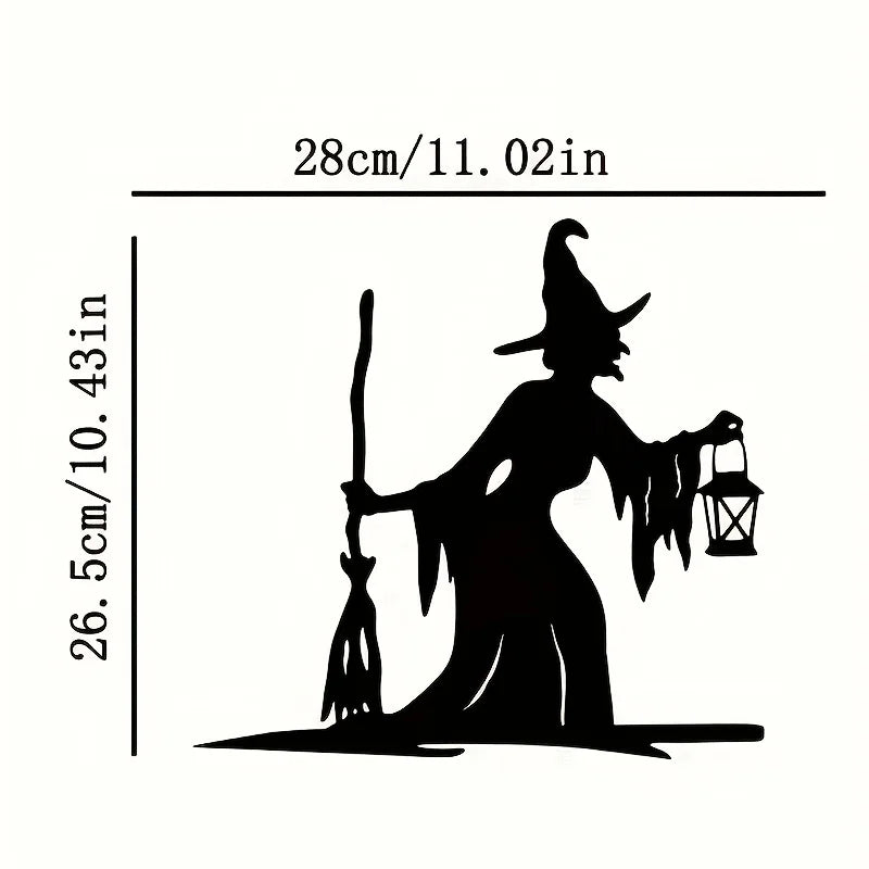 Halloween Witch Garden Stake Outdoor Decor - product detail 3