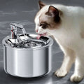 NOMOVA Stainless Steel Cat Water Fountain with Filter and Sensor