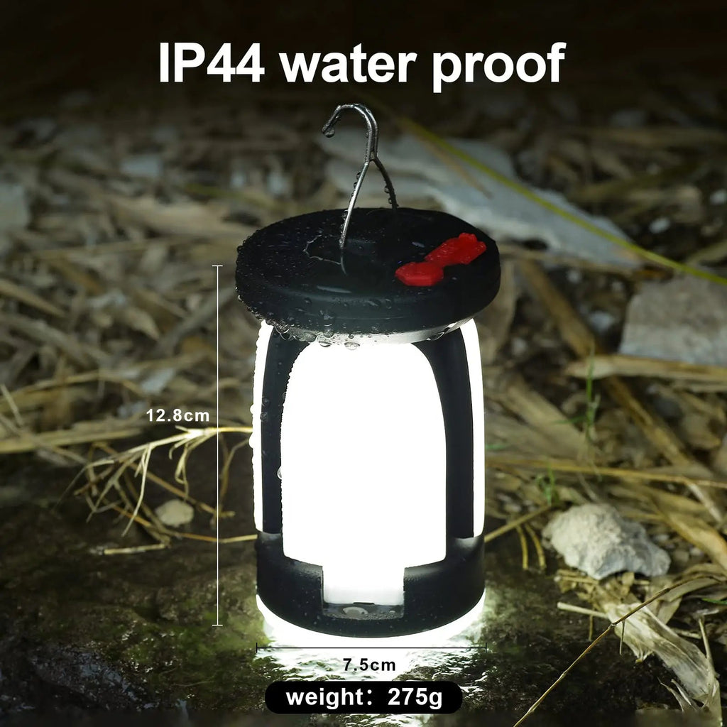 500 lm Solar Camping Lantern with USB Charging & 6 Modes - product detail 2