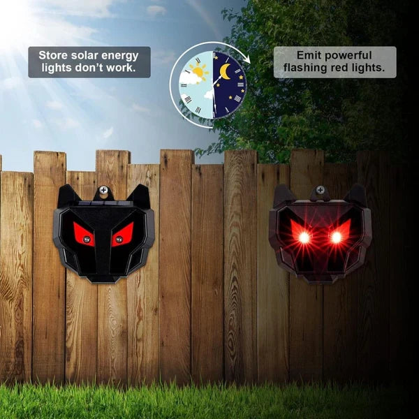 Solar Powered Outdoor Nocturnal Animal Repeller 2PCS - product detail 2