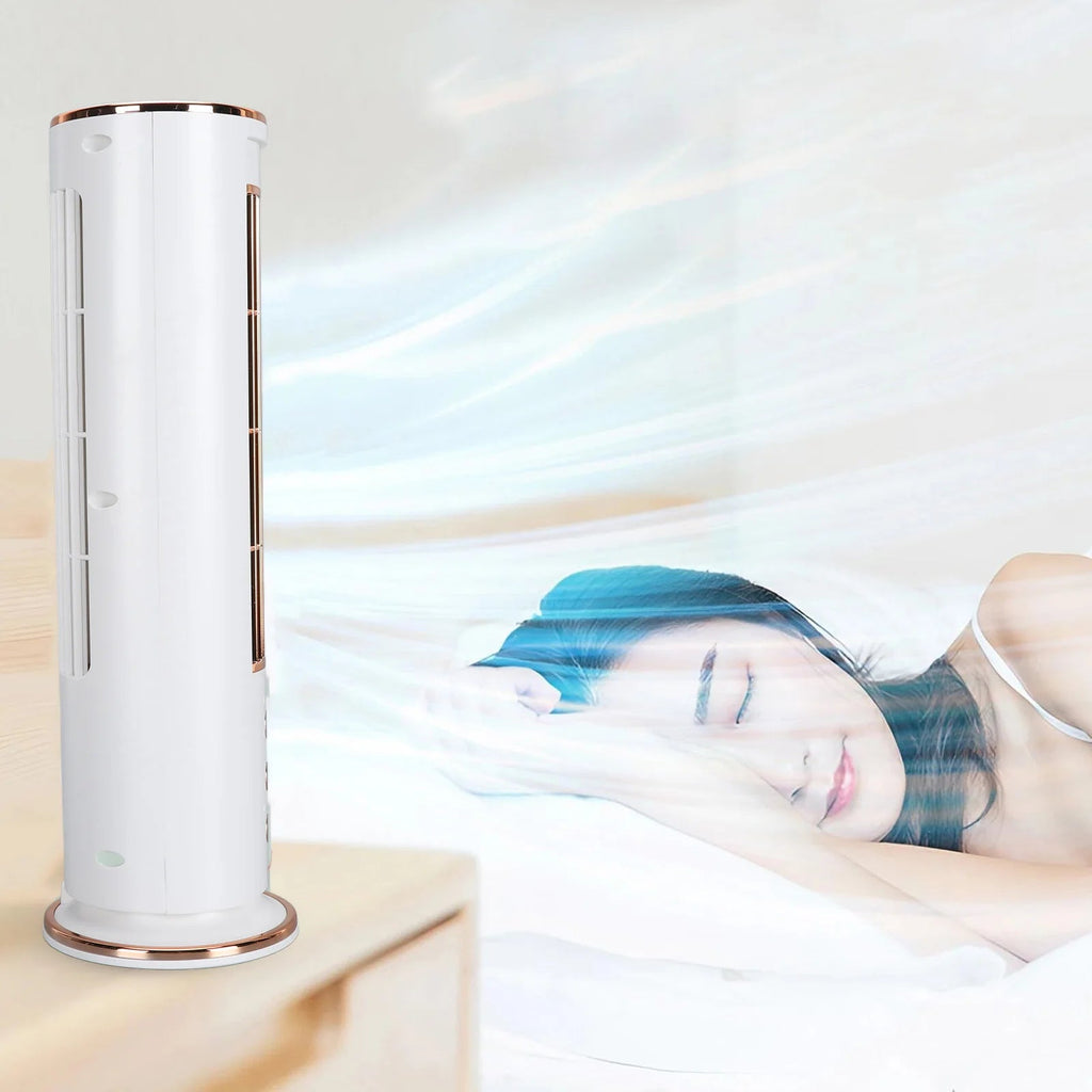 NOMOVA Bladeless Desktop Air Conditioner Fan with Remote Control