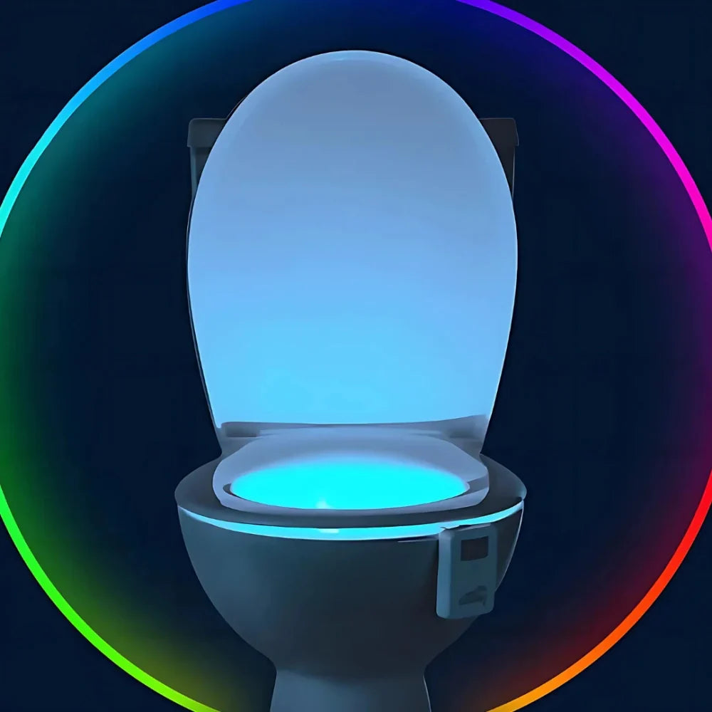 Luz LED para inodoro inteligente activada por movimiento