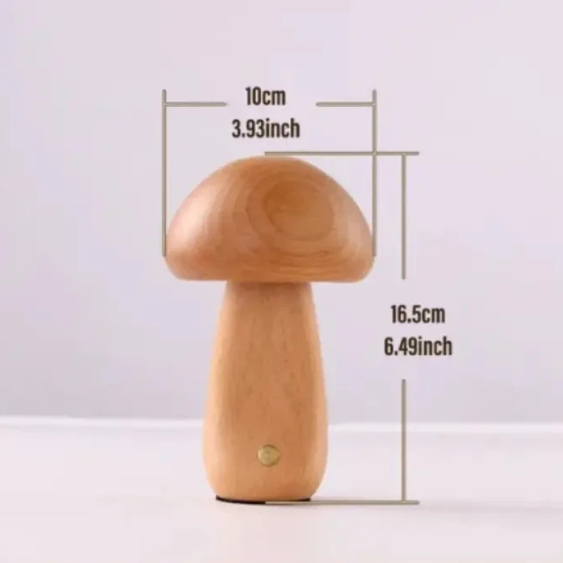 Mushroom Night Light Bedside Lamp - product detail 9