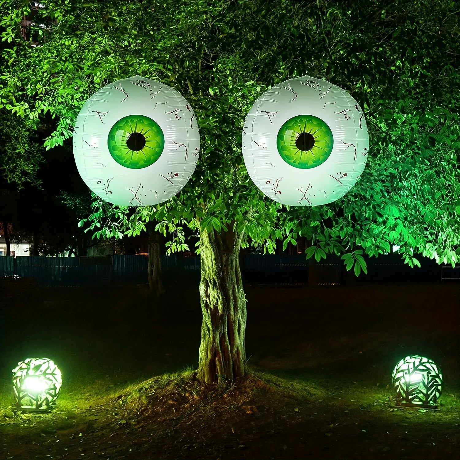 Halloween Eyeball Balloon Spooky Creepy Decor - product detail 2