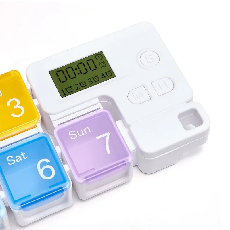 Smart Electronic Weekly Pill Organizer - product detail 2
