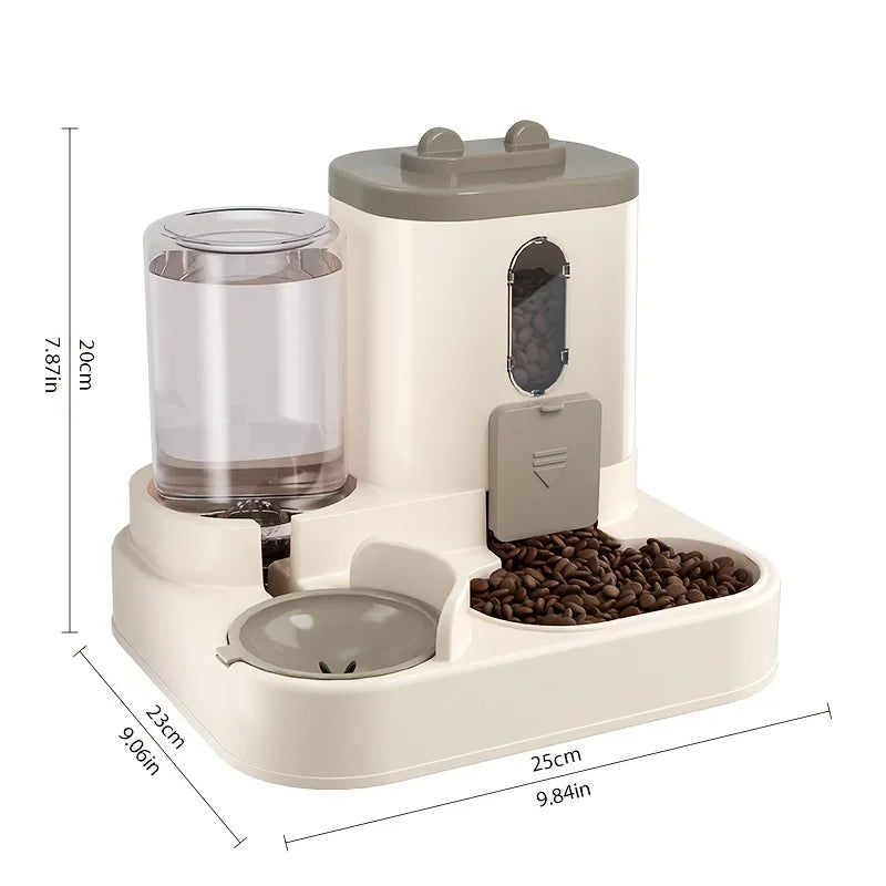 2 in 1 Dog and Cat Feeder with Water Dispenser - product detail 4