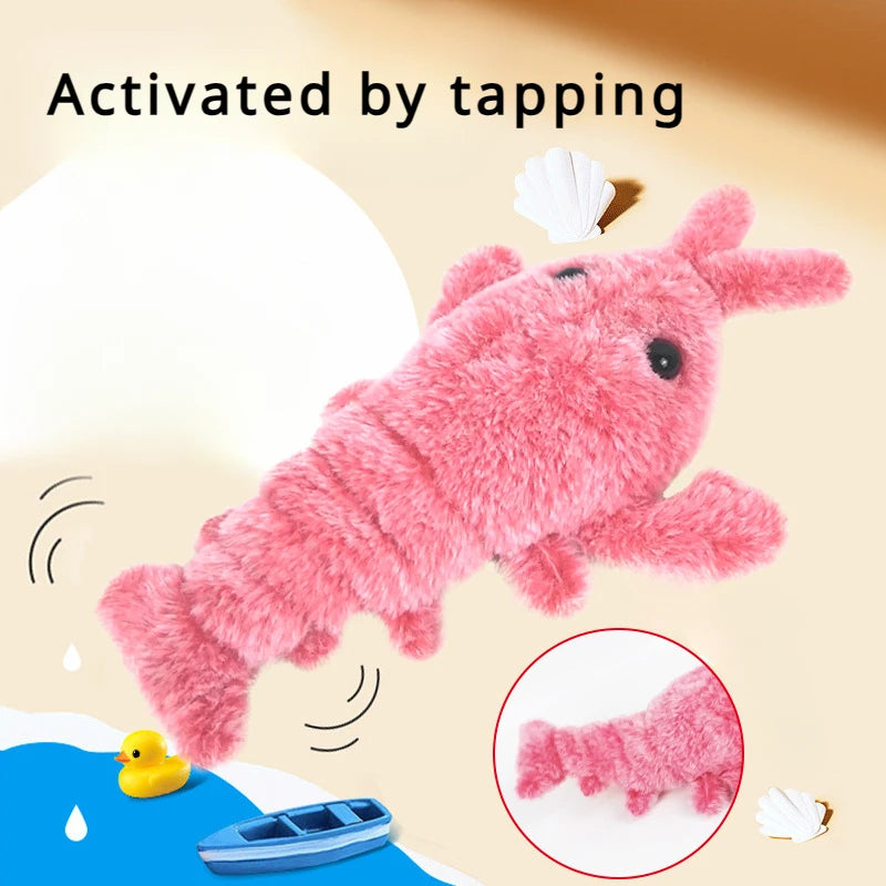 Electric Jumping Shrimp Pet Toy - product detail 3