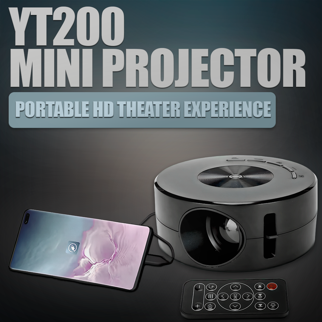 Mini Portable Projector – Ultra HD - product image 8