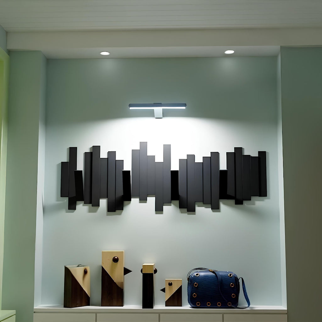 Lámpara de pared estilo galería